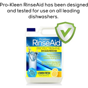 Rinse Aid - Lemon Fresh - Protect and Shine With Added Glass Protection - Blue / 20.5l by Pro-Kleen