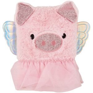 Plush Pig Notebook A5 - Pink by i doodle