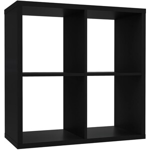 Mauro 2x2 Shelving Unit - Black