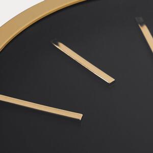 Round Metallic Wall Clock - Gold by OHS