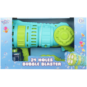 24 Holes Bubble Blaster - Blue and Green