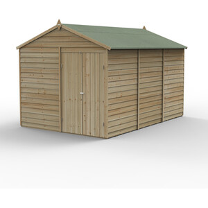 4LIFE Apex Shed 8x12 - Without Base / 0 / Installation Included by Forest Garden