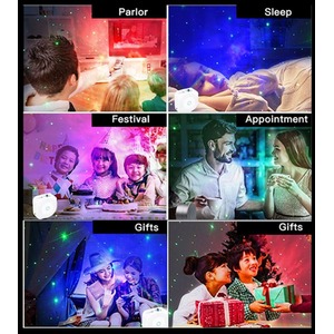 Wifi Ble Smart Star Projector With Music Sync Function - Neutral by EnerJ Smart