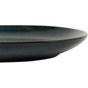 Ayano Reactive Glaze Plate - Dark Blue / Side Plate