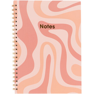 Desert Haze Notebook A4 - Pink or Blue