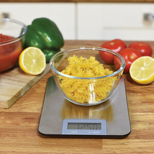 Stainless Steel Platform Electric Scale 5kg - Silver by My Home