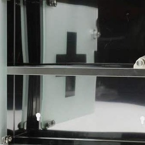 Bathroom Medicine Drugs Cabinets With Lock And Key - Silver by UMKY