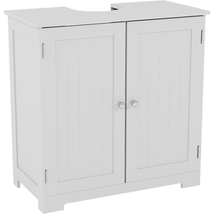 Priano 2 Door Under Sink Cabinet - White by Vida Designs