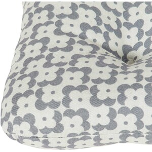 Geo Seat Pad - Grey