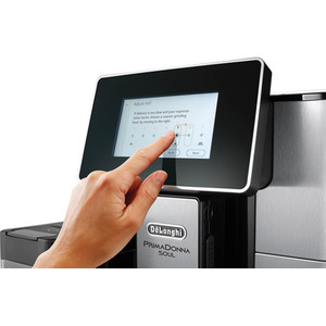 DeLonghi Primadonna Soul Bean to Cup Automatic Coffee Machine - Silver by DeLonghi