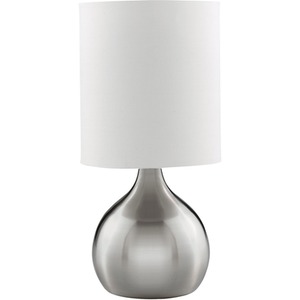 Carlyle Satin Silver Touch Lamp - Satin by Lighting Collection