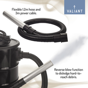 Valiant Ash Vacuum Cleaner 1000W 20 Litre - Black by Valiant