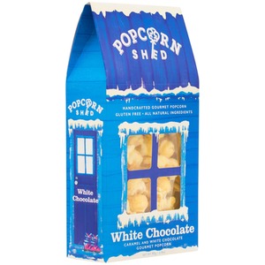 White Chocolate Gourmet Popcorn Shed - Blue by Popcorn Shed