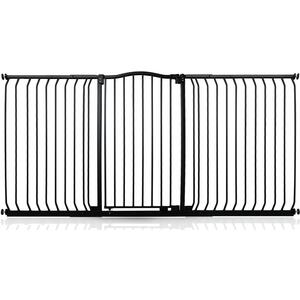 Extra Tall Curved Top Safety Gate - Matt Black / 188cm - 197cm by Safetots