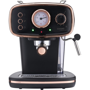 15-Bar Retro Espresso Coffee Machine by Cooks Professional