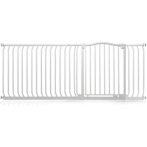 Curved Top Safety Gate - Matt White / 189cm - 198cm by Safetots
