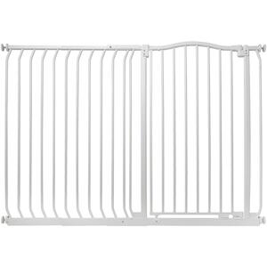 Extra Tall Curved Top Safety Gate - Matt White / 134cm - 143cm by Safetots