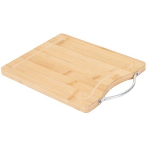 Bamboo Chopping Board Wire handle - Natural / Small