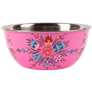 Pansy Picnic Bowl - 21.5cm - Raspberry Pansy / 21.5cm by Billy Can