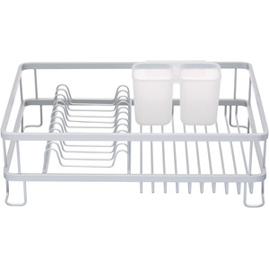 MasterClass Anti-Rust Aluminium Dish Drainer, Display Boxed - Silver by MasterClass