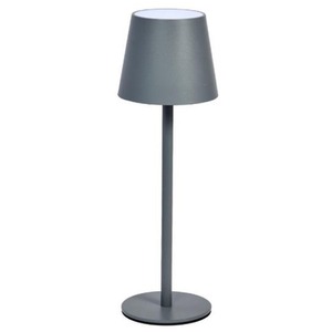 Modern LED Table Lamp USB Rechargeable - Grey by Marco Paul