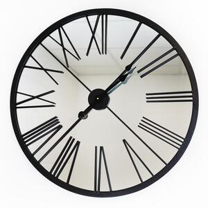 Large Metal Oversized Roman Numerals Wall Clock by WALPLUS