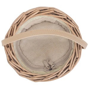 Antique Wash Wicker Mini Ice Basket - Grey by Red Hamper