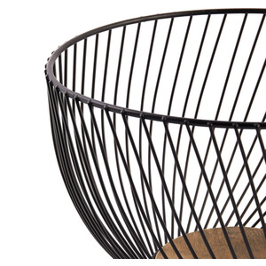 Malmo Fruit Bowl - Black