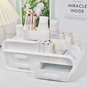 Versatile Makeup Organiser Box with Drawers by Livingandhome