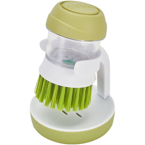 Dish Pot Brush With Soap Dispenser by Livingandhome