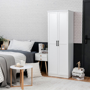 2-Door Utility Storage Cabinet - White by Costway