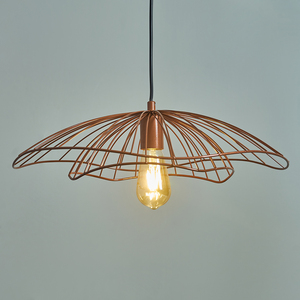 Tiered Umbrella Design Copper Wire Ceiling Pendant Light Shade - Copper by ValueLights