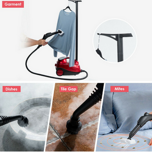 Multipurpose Steam Cleaner with 20 Accessories by Costway