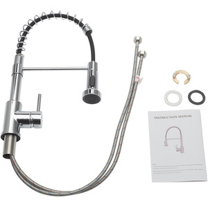 Stainless Steel Mixer Tap with Explosion-Proof Inner Tube by Livingandhome