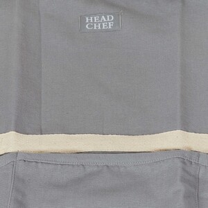 Head Chef Apron - Grey