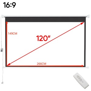 Electric Motorized Projector Screen by Livingandhome