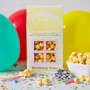 Birthday Cake Gourmet Popcorn Shed - Multicolour by Popcorn Shed
