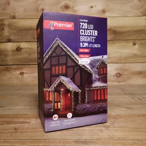LED Christmas Multi Function Cluster Lights Mains Operated Timer by Samuel Alexander