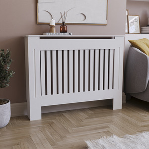 Chelsea Radiator Cover - White / 112cm by Vida Designs