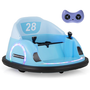 Kids Ride on Bumper Car - Blue by Costway