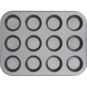 KitchenCraft Baking Trays Set of 8 - Grey by KitchenCraft