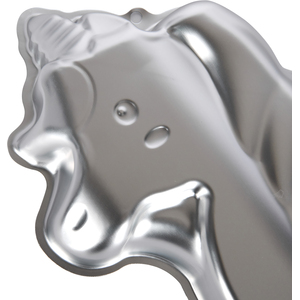 KitchenCraft Unicorn Shaped Cake Pan - Silver by KitchenCraft