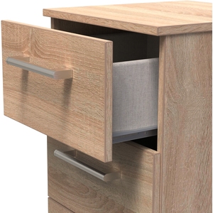 Devon Ready Assembled 3 Piece Bedroom Set - Bardolino Oak / 6