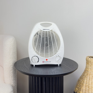2000W Portable Fan Heater - White by Rediffusion