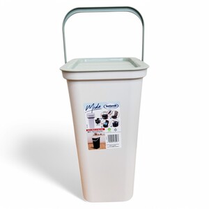 Moda Recycling Bin with Handle - Warm Grey and Sage