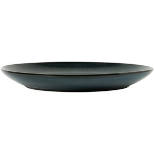 Ayano Reactive Glaze Dinner Plate - Dark Blue