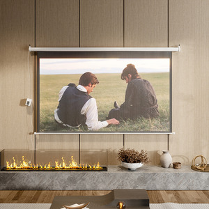 Electric Motorized Projector Screen by Livingandhome