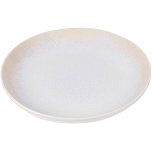 White Textured Serving Bowl - White