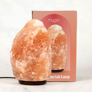 Myga Himalayan Natural Salt Lamp - Pink by Myga