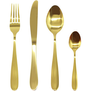 Cutlery Set - Gold Light by Glim & Glam